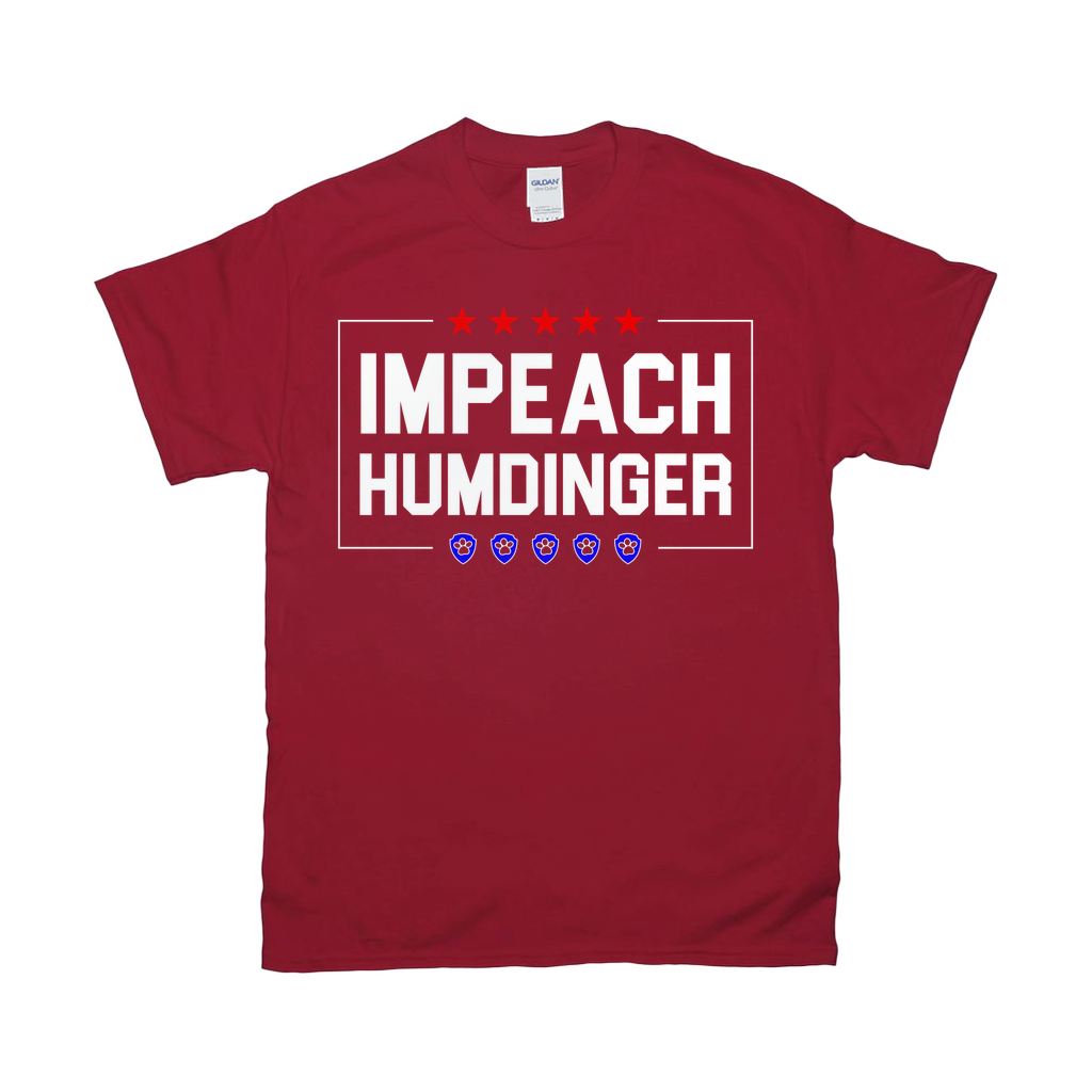 Impeach Humdinger Stars and Paws Unisex Adult Soft-style T-Shirts