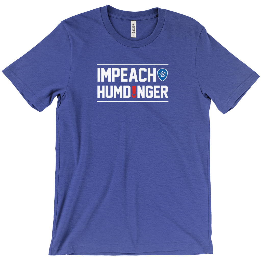 Impeach Humdinger Unisex Adult T-Shirt