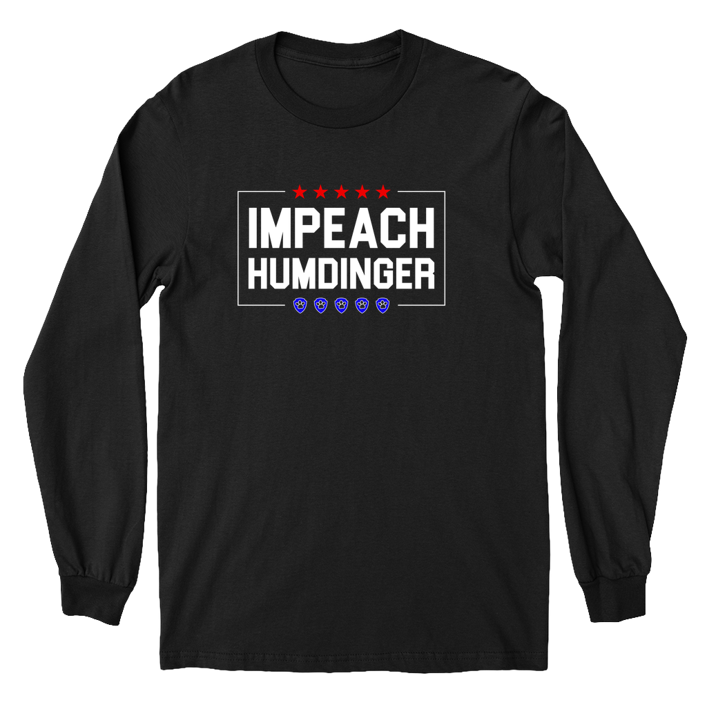 Impeach Humdinger Stars and Paws Long Sleeve Shirt (Youth Sizes)