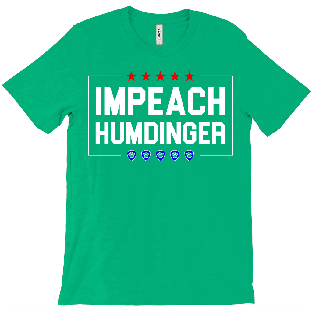 Impeach Humdinger Stars & Paws Unisex Adult T-Shirt