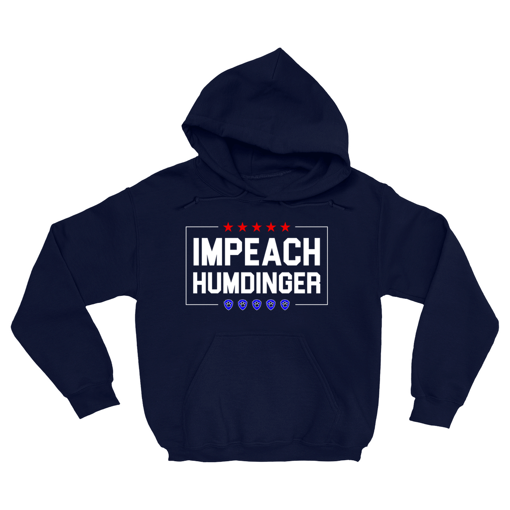 Impeach Humdinger Stars and Paws Hoodie (Adult Unisex Sizes)