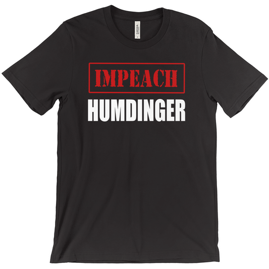 Impeach Humdinger Red Stamp T-Shirt