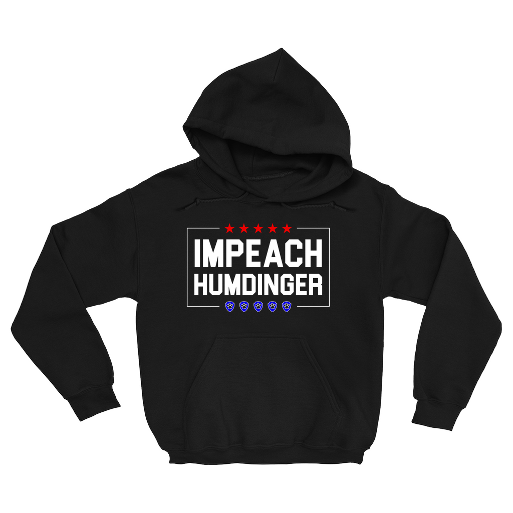 Impeach Humdinger Stars and Paws Hoodie (Adult Unisex Sizes)