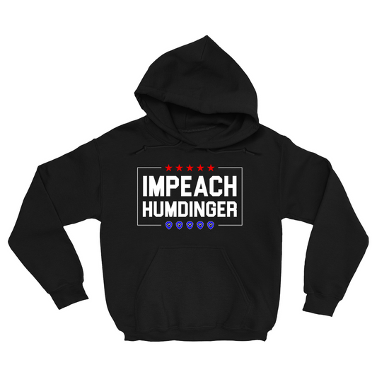 Impeach Humdinger Stars and Paws Hoodie (Adult Unisex Sizes)