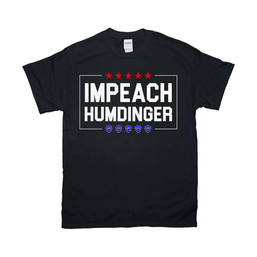 Impeach Humdinger Stars & Paws Gildan Softstyle T-shirt