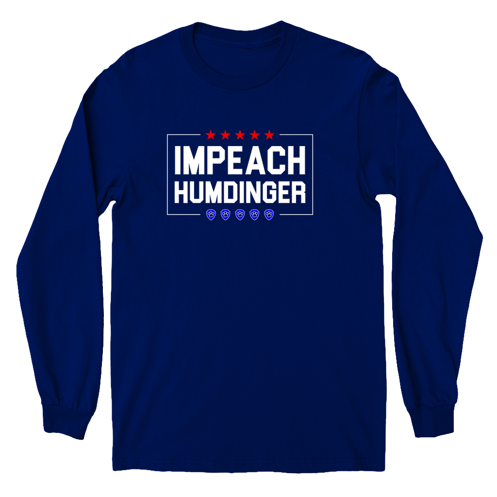 Impeach Humdinger Stars and Paws Long Sleeve Shirt (Youth Sizes)