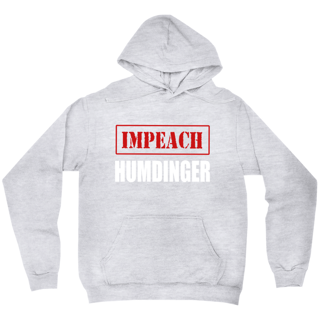 Impeach Humdinger Red Stamp Hoodies (No-Zip/Pullover)